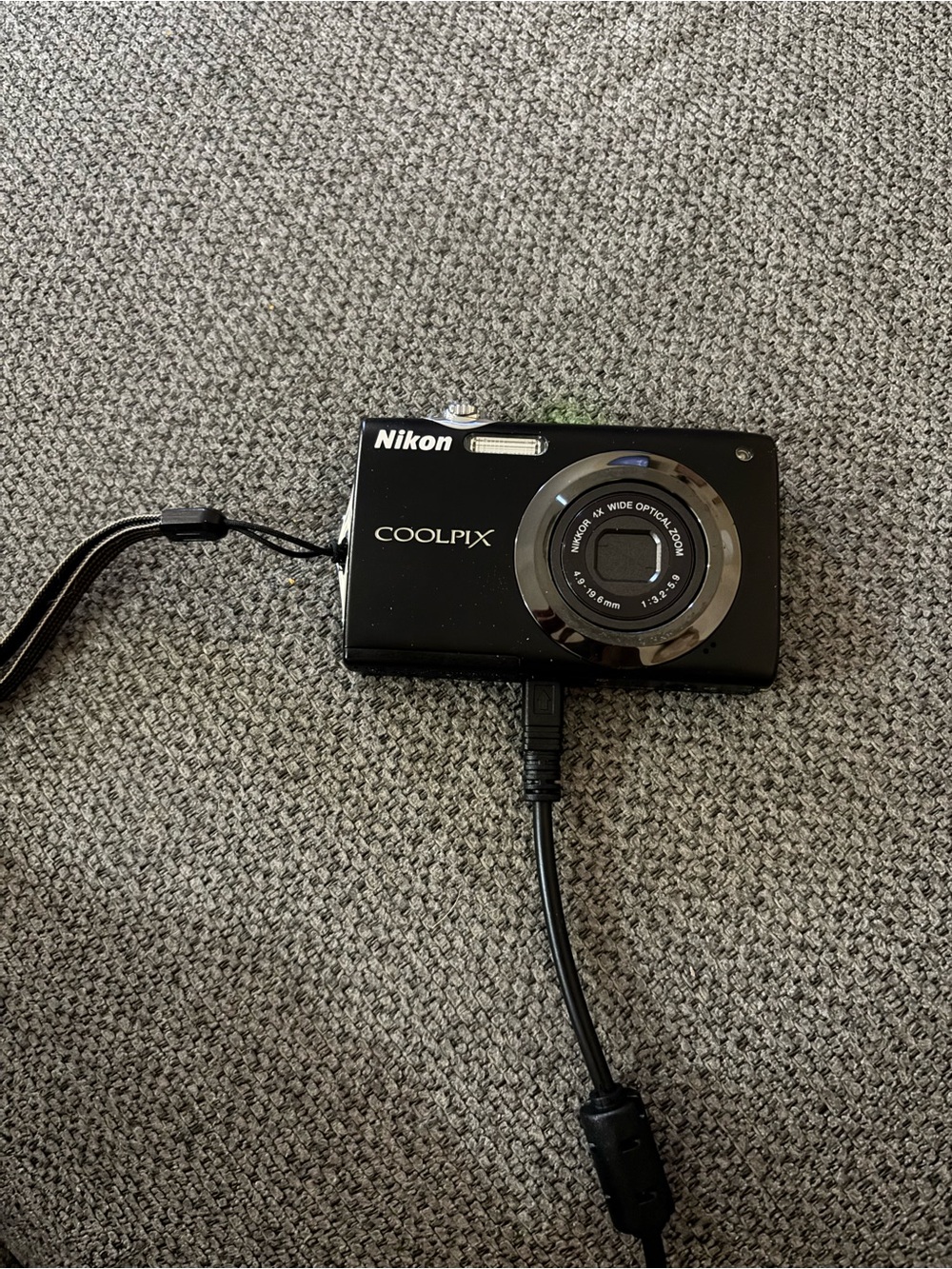 Nikon COOLPIX Compact Digital Camera - Black